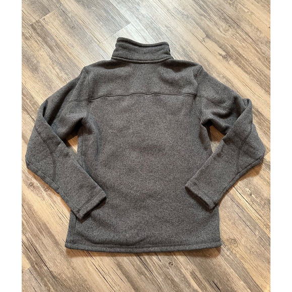 The North Face Mens Fleece 1/4 Zip Pullover Jacket Heather Gray Men’s Small - Picture 6 of 8